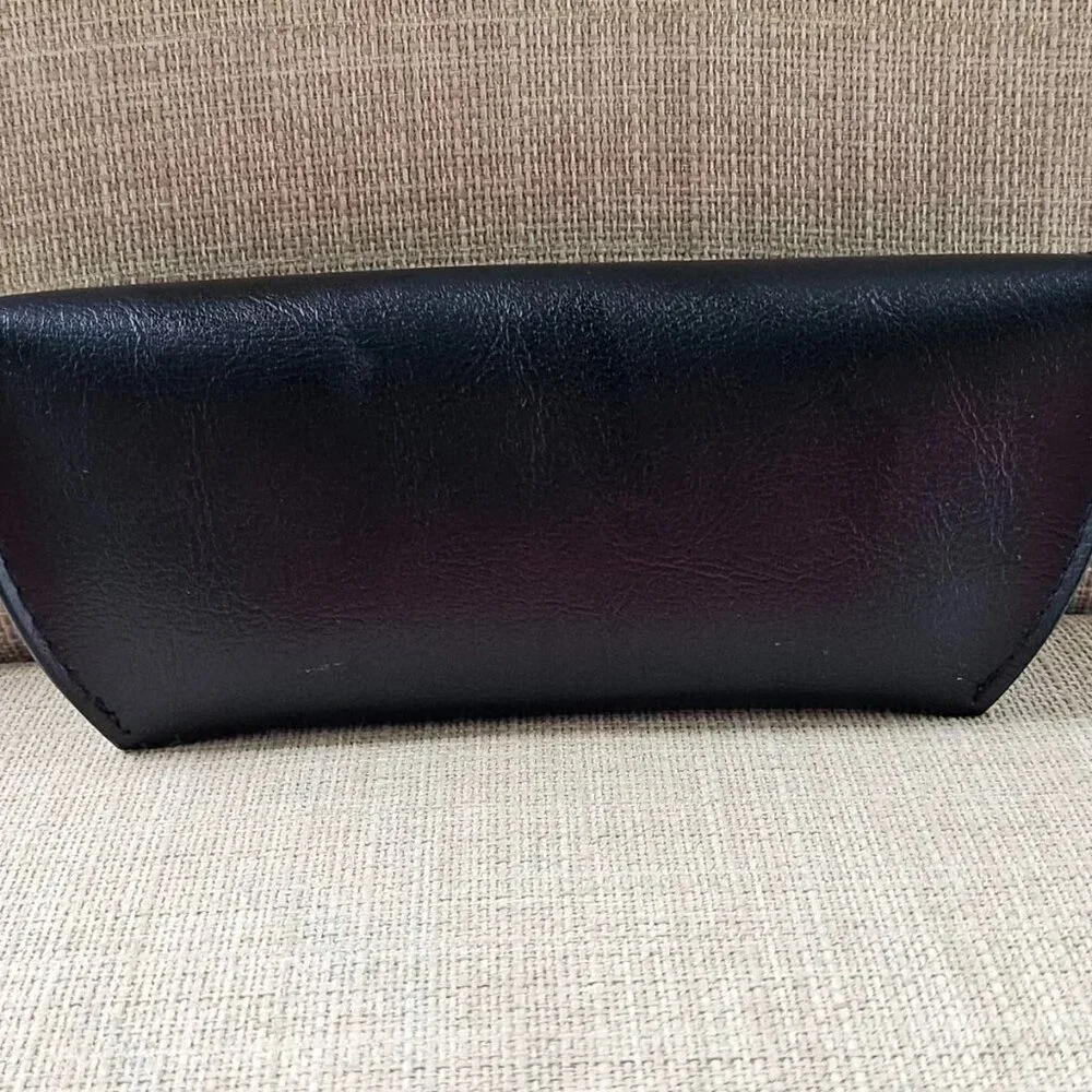 Diff Eyewear Sunglasses Case Black Semi Hard Case for Glasses or Sunglasses
